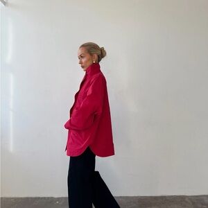 Fuschia Shaw Arden Poppy Coat